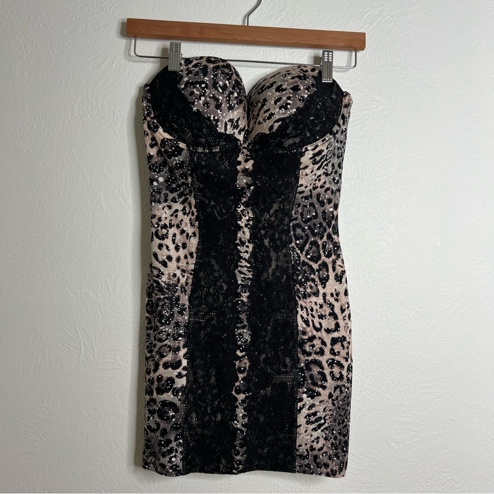 Victoria's Secret Leopard Print Power Figure Shaping Slip size 36C